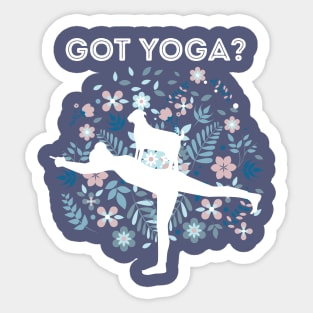 Yoga Goat Sticker